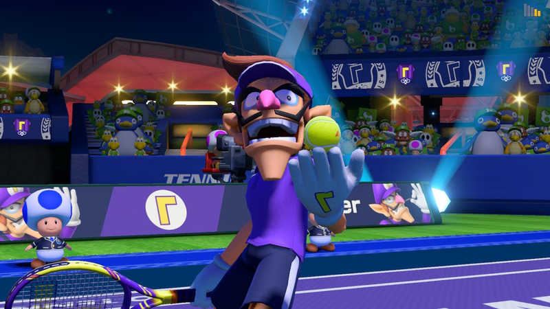Waluigi lleva 15 años siendo mi preferido en juegos de Mario Tennis.